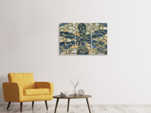 Laden Sie das Bild in den Galerie-Viewer, Leinwandbild 3-teilig Stein Mosaik