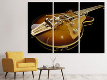 Laden Sie das Bild in den Galerie-Viewer, Leinwandbild 3-teilig E-Gitarre