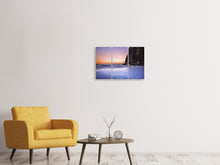 Laden Sie das Bild in den Galerie-Viewer, Leinwandbild 3-teilig Im Eis