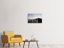 Laden Sie das Bild in den Galerie-Viewer, Leinwandbild 3-teilig Inspiration Berge