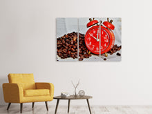 Laden Sie das Bild in den Galerie-Viewer, Leinwandbild 3-teilig Meine Kaffeepause