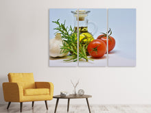 Laden Sie das Bild in den Galerie-Viewer, Leinwandbild 3-teilig Kräuteröl