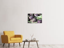 Laden Sie das Bild in den Galerie-Viewer, Leinwandbild 3-teilig Frische Artischocken