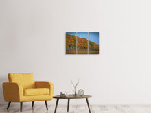 Laden Sie das Bild in den Galerie-Viewer, Leinwandbild 3-teilig Wunderschöner Herbst
