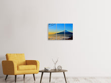 Laden Sie das Bild in den Galerie-Viewer, Leinwandbild 3-teilig Imposanter Fujisan
