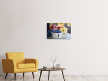 Laden Sie das Bild in den Galerie-Viewer, Leinwandbild 3-teilig Schalen mit Obst