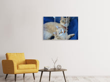 Laden Sie das Bild in den Galerie-Viewer, Leinwandbild 3-teilig Wie die Mama...