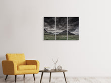 Laden Sie das Bild in den Galerie-Viewer, Leinwandbild 3-teilig Berge in Schottland