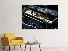 Laden Sie das Bild in den Galerie-Viewer, Leinwandbild 3-teilig Motor Tuning