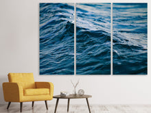 Laden Sie das Bild in den Galerie-Viewer, Leinwandbild 3-teilig Das Meer XL