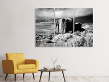 Laden Sie das Bild in den Galerie-Viewer, Leinwandbild 3-teilig Die Inspiration der Berge