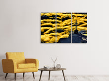 Laden Sie das Bild in den Galerie-Viewer, Leinwandbild 3-teilig Berg Mythos