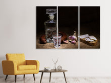 Laden Sie das Bild in den Galerie-Viewer, Leinwandbild 3-teilig Zeit zum Apéro