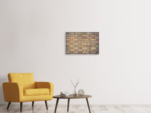 Laden Sie das Bild in den Galerie-Viewer, Leinwandbild 3-teilig Ziegel Wand