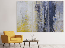 Laden Sie das Bild in den Galerie-Viewer, Leinwandbild 3-teilig Wand Texturen