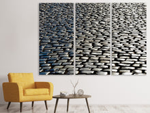 Laden Sie das Bild in den Galerie-Viewer, Leinwandbild 3-teilig Stein Muster
