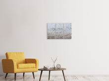 Laden Sie das Bild in den Galerie-Viewer, Leinwandbild 3-teilig Steinwand Muster