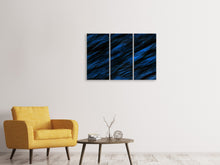 Laden Sie das Bild in den Galerie-Viewer, Leinwandbild 3-teilig Fels Wand