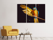 Laden Sie das Bild in den Galerie-Viewer, Leinwandbild 3-teilig Der Ara