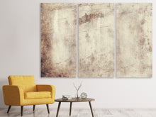 Laden Sie das Bild in den Galerie-Viewer, Leinwandbild 3-teilig Shabby chic Wand