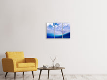 Laden Sie das Bild in den Galerie-Viewer, Leinwandbild 3-teilig Fantasie Himmel