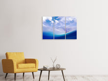 Laden Sie das Bild in den Galerie-Viewer, Leinwandbild 3-teilig Fantasie Himmel