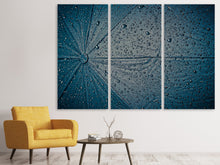 Laden Sie das Bild in den Galerie-Viewer, Leinwandbild 3-teilig Regenschirm