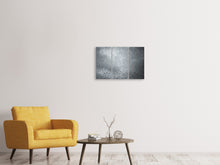 Laden Sie das Bild in den Galerie-Viewer, Leinwandbild 3-teilig Dunkle Regentropfen an der Wand