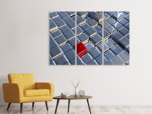 Laden Sie das Bild in den Galerie-Viewer, Leinwandbild 3-teilig Cube 5