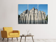 Laden Sie das Bild in den Galerie-Viewer, Leinwandbild 3-teilig Burg Gravensteen