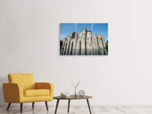 Laden Sie das Bild in den Galerie-Viewer, Leinwandbild 3-teilig Burg Gravensteen