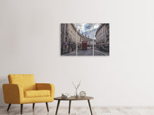Laden Sie das Bild in den Galerie-Viewer, Leinwandbild 3-teilig Typisch London