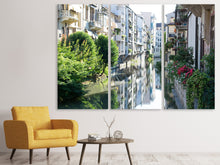 Laden Sie das Bild in den Galerie-Viewer, Leinwandbild 3-teilig Bella Italia