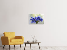 Laden Sie das Bild in den Galerie-Viewer, Leinwandbild 3-teilig Ein Strauss Blumen