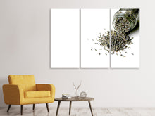 Laden Sie das Bild in den Galerie-Viewer, Leinwandbild 3-teilig Getrockneter Lavendel