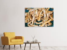 Laden Sie das Bild in den Galerie-Viewer, Leinwandbild 3-teilig Pommes Frites