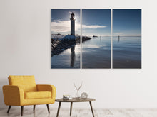 Laden Sie das Bild in den Galerie-Viewer, Leinwandbild 3-teilig Sailing