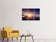 Laden Sie das Bild in den Galerie-Viewer, Leinwandbild 3-teilig Märchenhafte Landschaft