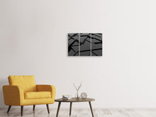 Laden Sie das Bild in den Galerie-Viewer, Leinwandbild 3-teilig 3D-Dreiecksflächen