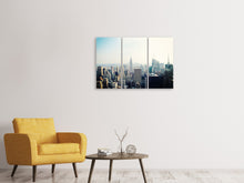 Laden Sie das Bild in den Galerie-Viewer, Leinwandbild 3-teilig NYC