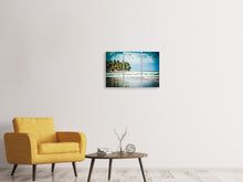 Laden Sie das Bild in den Galerie-Viewer, Leinwandbild 3-teilig The Beach