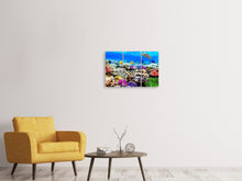 Laden Sie das Bild in den Galerie-Viewer, Leinwandbild 3-teilig Fischaquarium