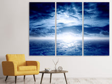 Laden Sie das Bild in den Galerie-Viewer, Leinwandbild 3-teilig Mystischer Himmel
