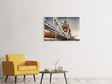 Laden Sie das Bild in den Galerie-Viewer, Leinwandbild 3-teilig Tower Bridge XXL