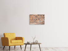 Laden Sie das Bild in den Galerie-Viewer, Leinwandbild 3-teilig Alte Backsteinmauer