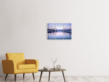Laden Sie das Bild in den Galerie-Viewer, Leinwandbild 3-teilig Yachthafen