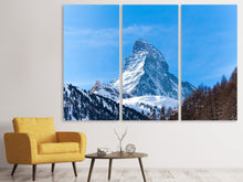 Laden Sie das Bild in den Galerie-Viewer, Leinwandbild 3-teilig Das majestätische Matterhorn