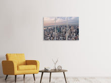 Laden Sie das Bild in den Galerie-Viewer, Leinwandbild 3-teilig Skyline Blick über Manhattan
