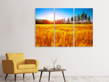 Laden Sie das Bild in den Galerie-Viewer, Leinwandbild 3-teilig Der Herbst