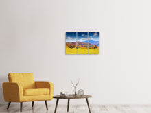 Laden Sie das Bild in den Galerie-Viewer, Leinwandbild 3-teilig Herbstliche Berglandschaft